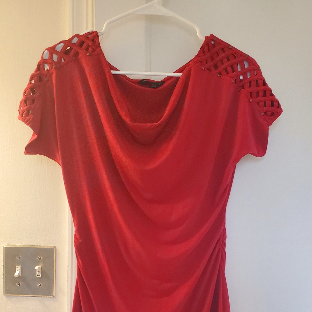 Red Banana Republic Sleeved Dress